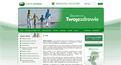 Desktop Screenshot of grupa.avimed.pl